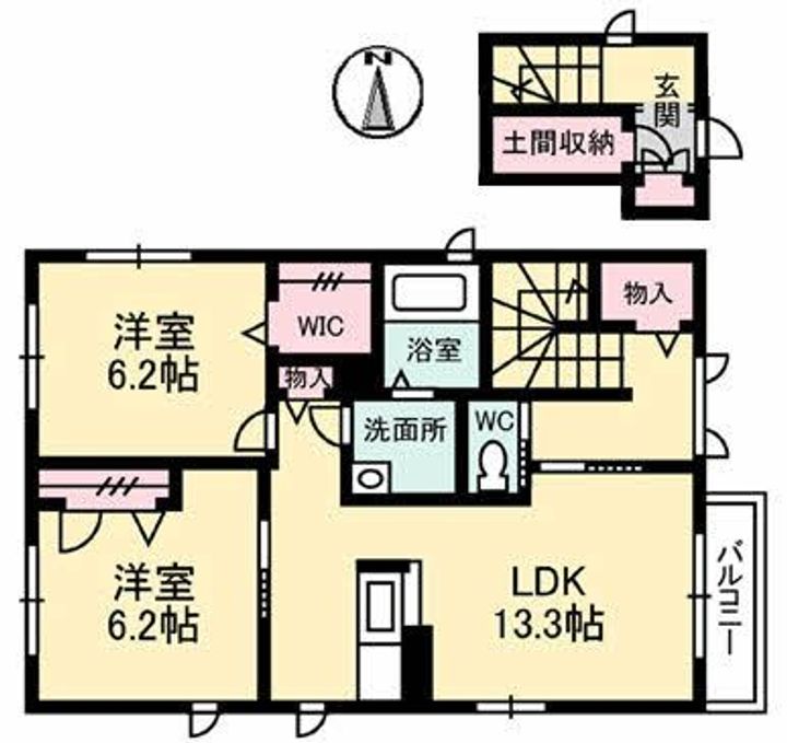アンビエラ B棟の間取り