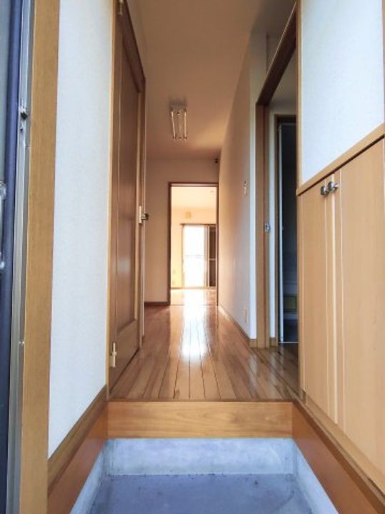 コーポMAの玄関