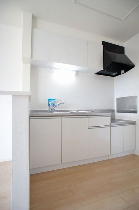 福島県いわき市小名浜林城字辻前(アパート)の賃貸物件のキッチン