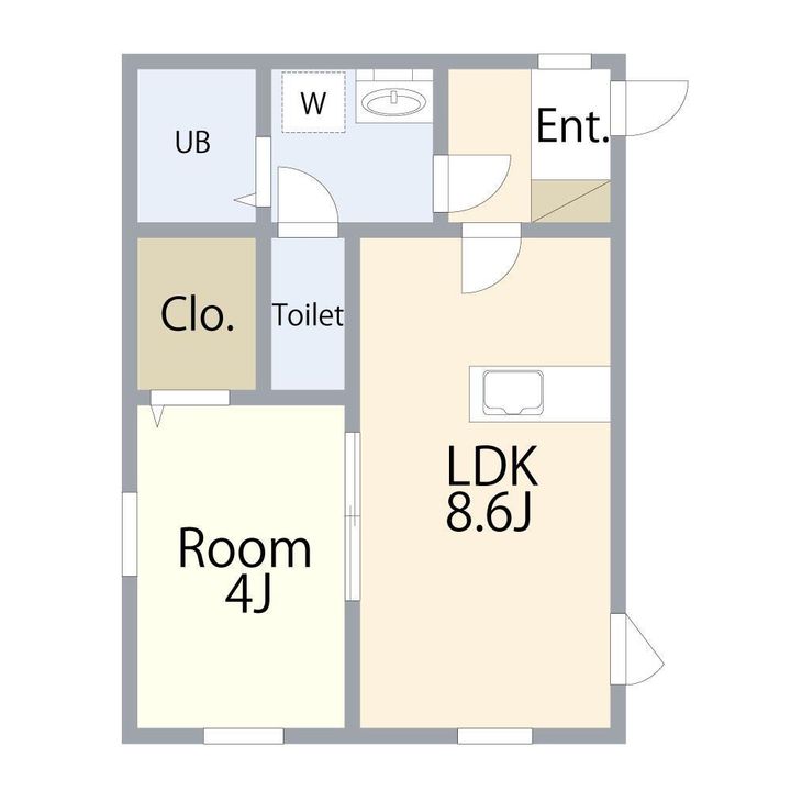 エスポワール富士見台の間取り