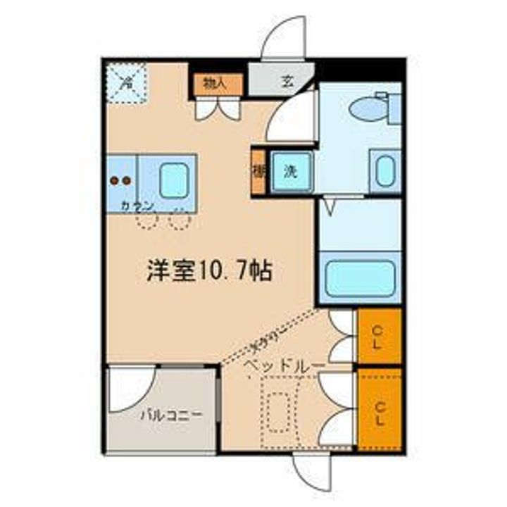 ラ・ヴィータの間取り
