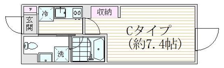 グランピア笹塚の間取り