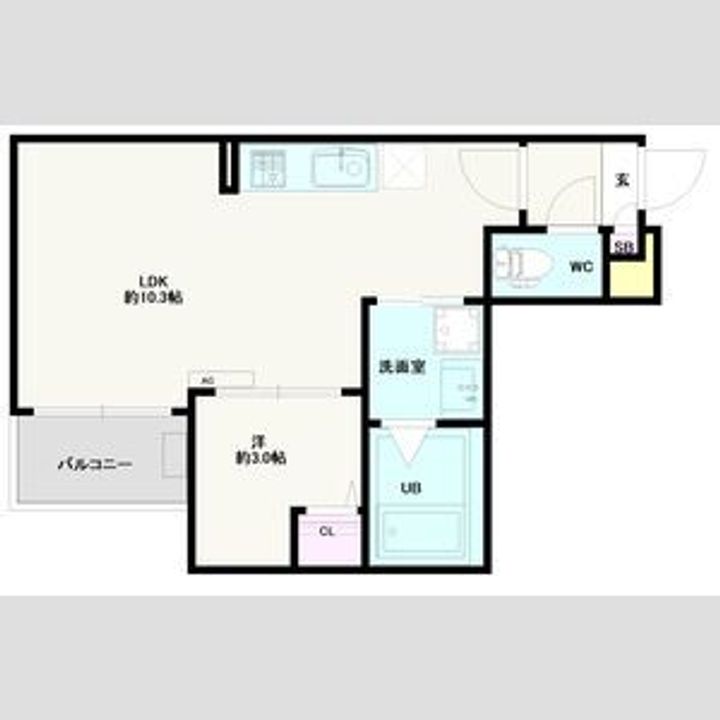 埼玉県入間市下藤沢5(アパート)の賃貸物件の間取り