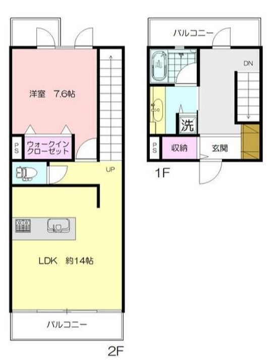 神奈川県横浜市青葉区しらとり台(マンション)の賃貸物件の間取り