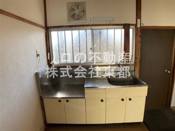 寺田ハイツ1号棟のキッチン