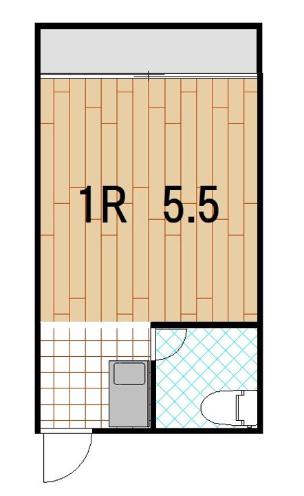 コーポラス沖国の間取り
