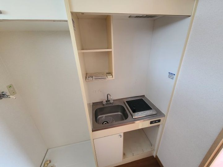 千葉県東金市北之幸谷(アパート)の賃貸物件のキッチン