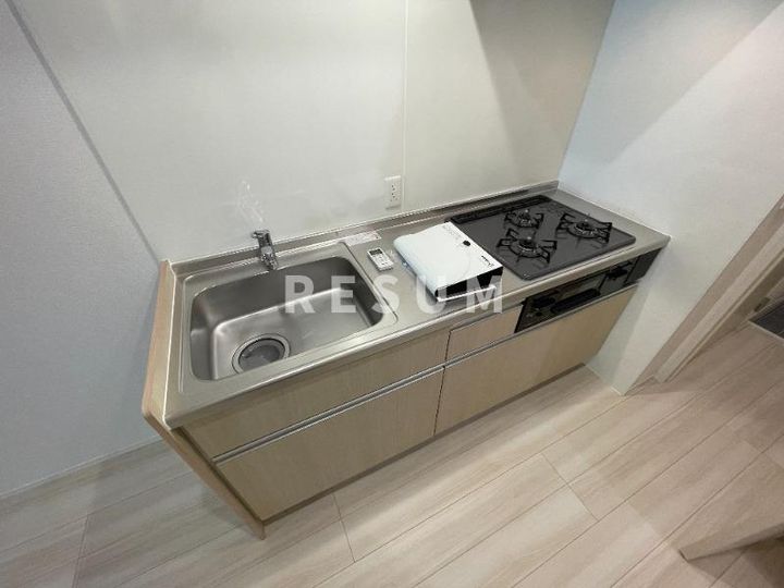 千葉県千葉市稲毛区轟町1(マンション)の賃貸物件のキッチン