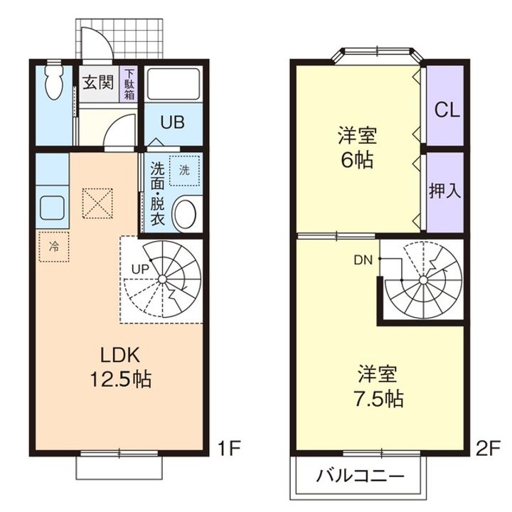 Arkadiaの間取り