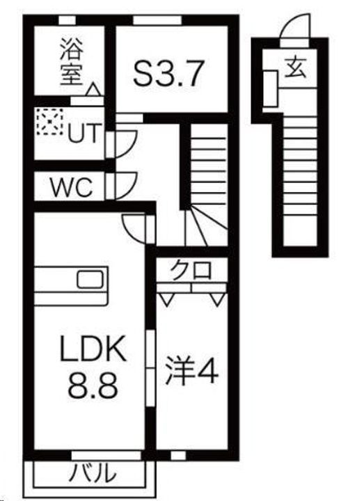 LiLian(リリアン)の間取り