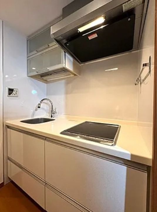 東京都台東区蔵前4(マンション)の賃貸物件のキッチン