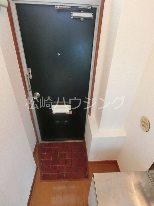 パークマンションの玄関