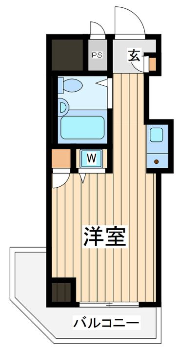 ネオマイム鶴見フルレゾンの間取り