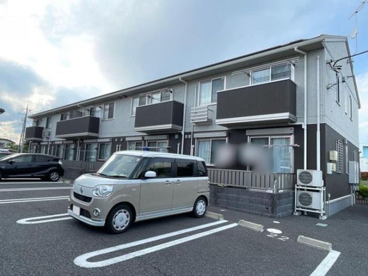 群馬県高崎市下小鳥町(アパート)の賃貸物件の外観