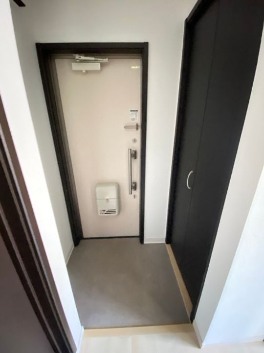 大阪府大阪市旭区清水2(アパート)の賃貸物件の玄関
