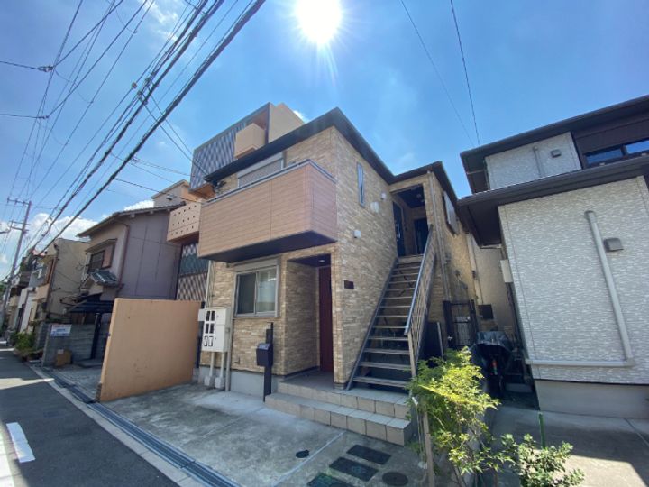 大阪府大阪市旭区清水2(アパート)の賃貸物件の外観