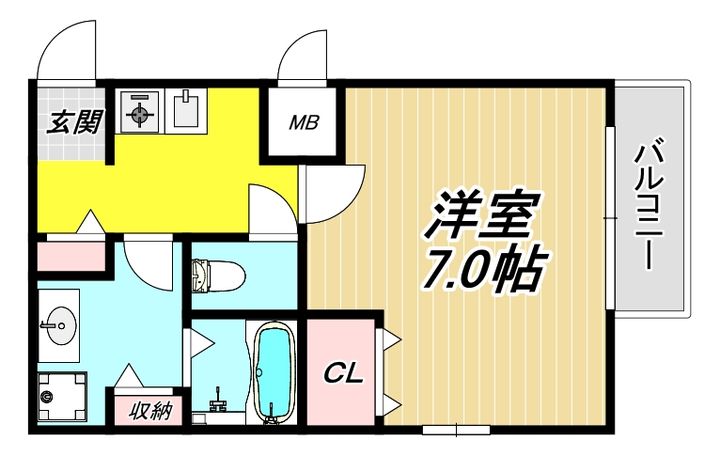 ピアチェーレの間取り