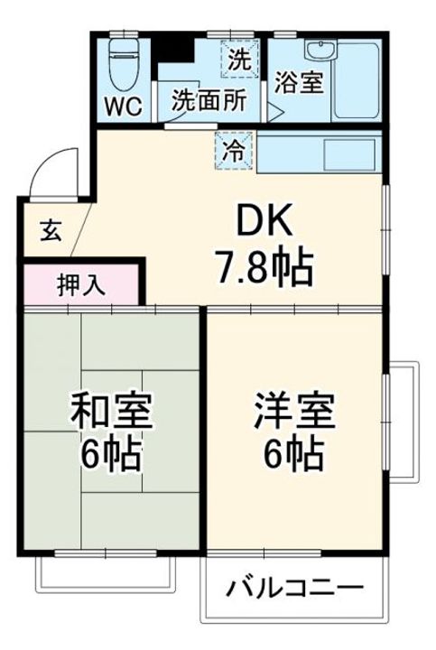 モジュール2の間取り