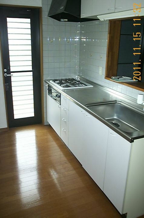 岡山県岡山市中区清水1(一戸建)の賃貸物件のキッチン
