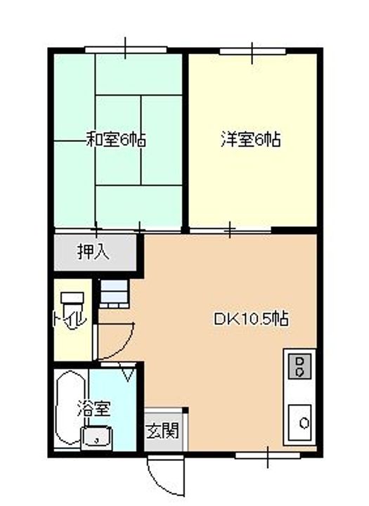 オブリガード・アイIの間取り