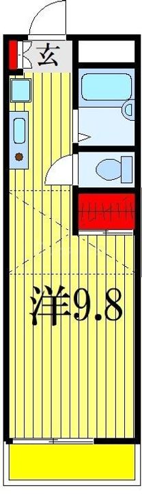 テラス ドミールIIの間取り