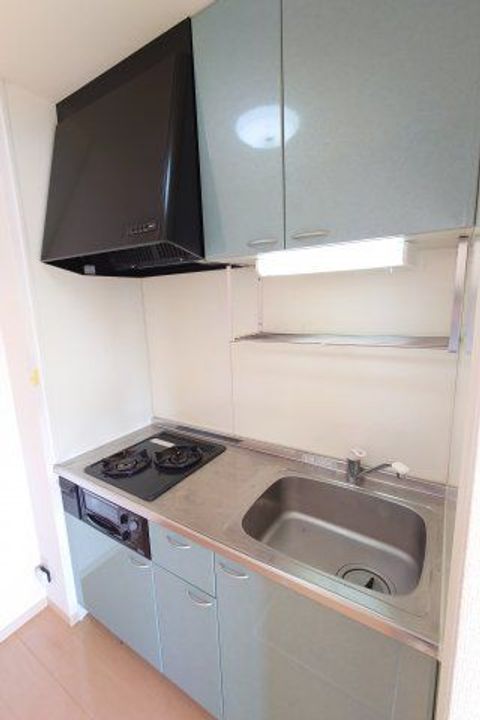 山梨県甲斐市下今井(アパート)の賃貸物件のキッチン