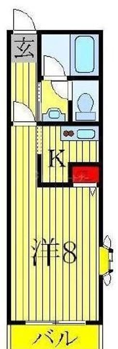 ヒグラシマンションの間取り