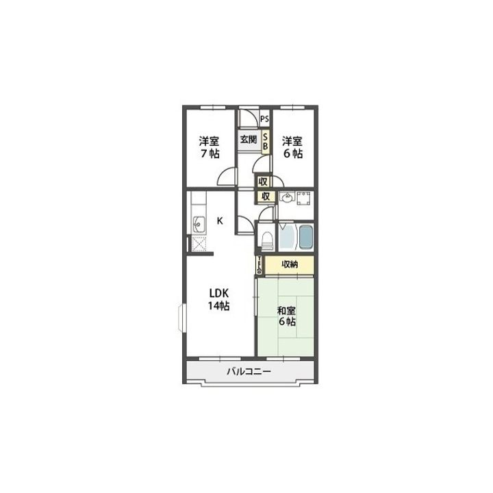 パークレジデンスの間取り