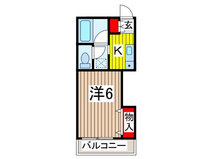 マンションANKUの間取り
