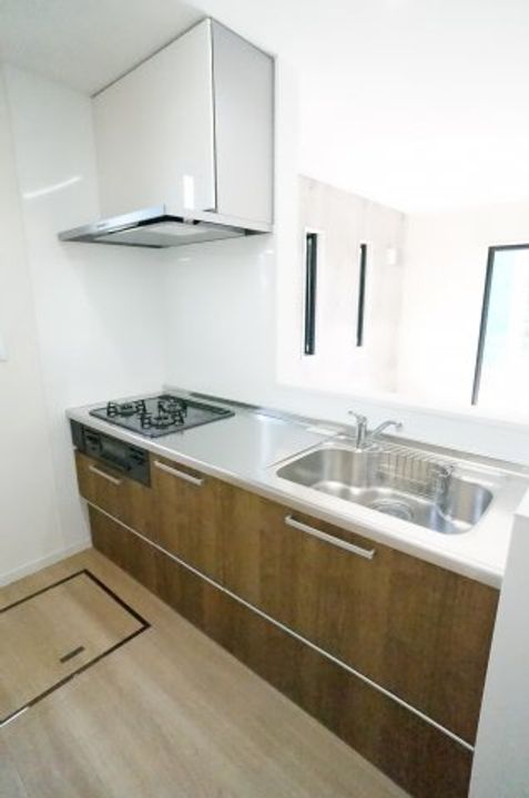 茨城県龍ヶ崎市古城(一戸建)の賃貸物件のキッチン