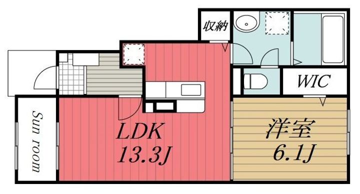 千葉県市原市青柳(アパート)の賃貸物件の間取り