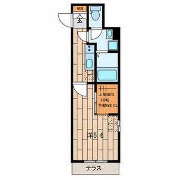 東京都文京区目白台3(アパート)の賃貸物件の間取り