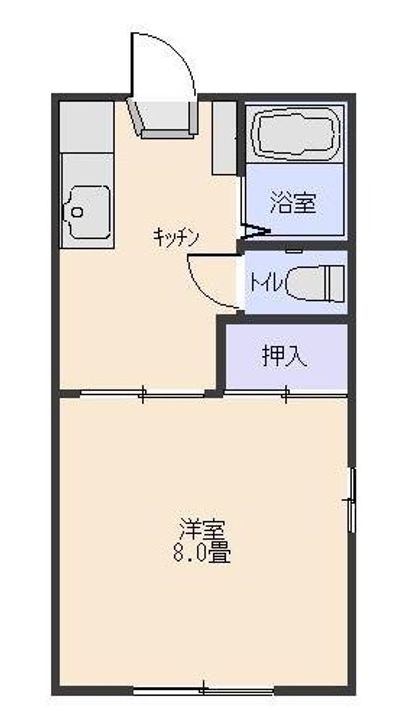 クレフォート水明の間取り