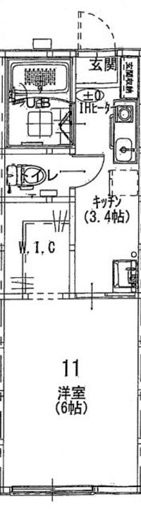 メゾン出西の間取り