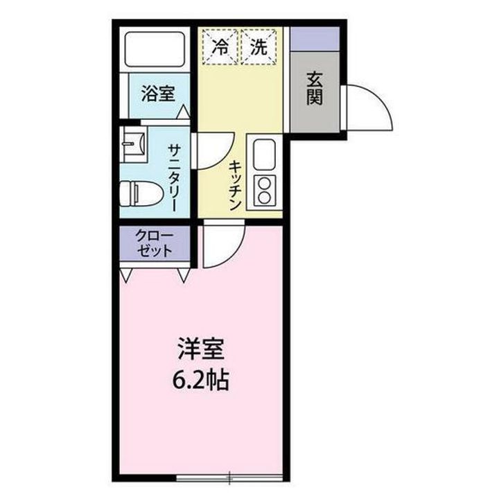 アルティザン新丸子の間取り
