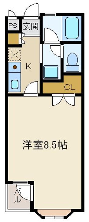 メルシーの間取り