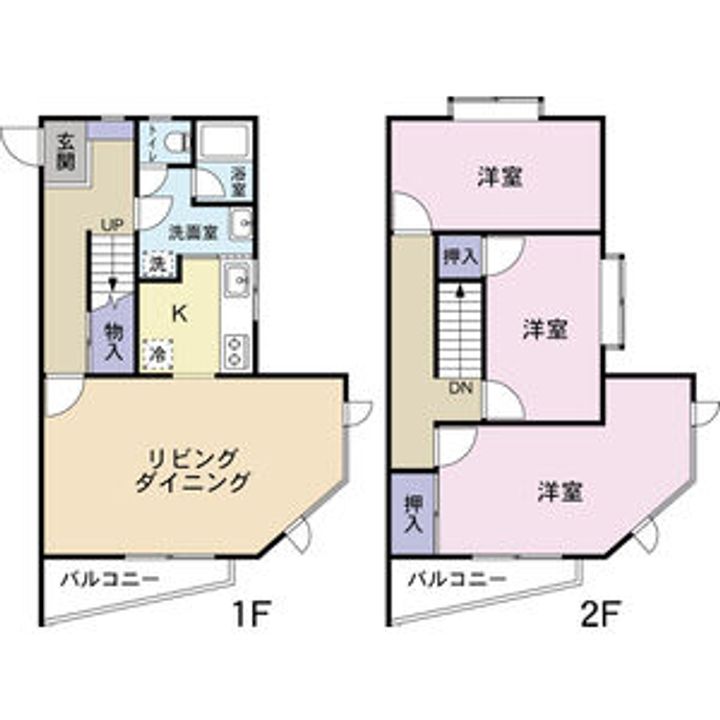 ハイレジデンスMの間取り