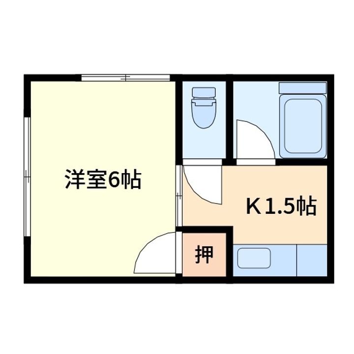 藤山荘の間取り