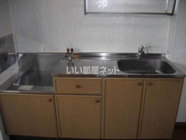 大阪府枚方市村野本町(アパート)の賃貸物件のキッチン