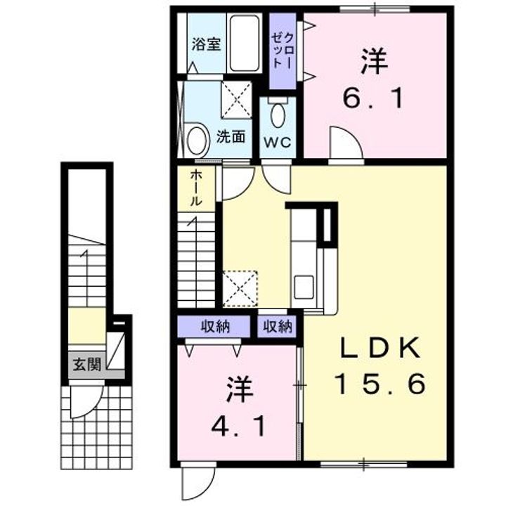 サウザンドファイン大町IIの間取り