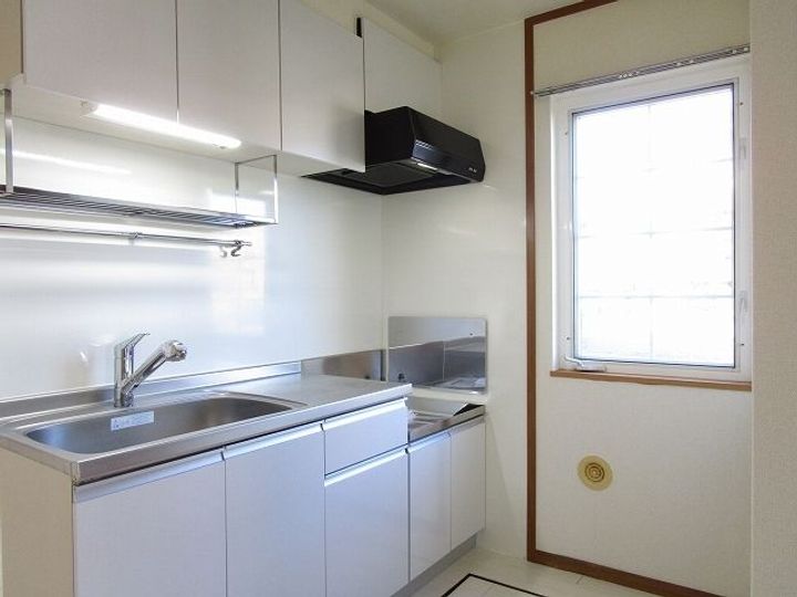 茨城県石岡市正上内(アパート)の賃貸物件のキッチン