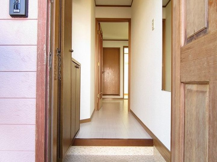 茨城県石岡市正上内(アパート)の賃貸物件の玄関