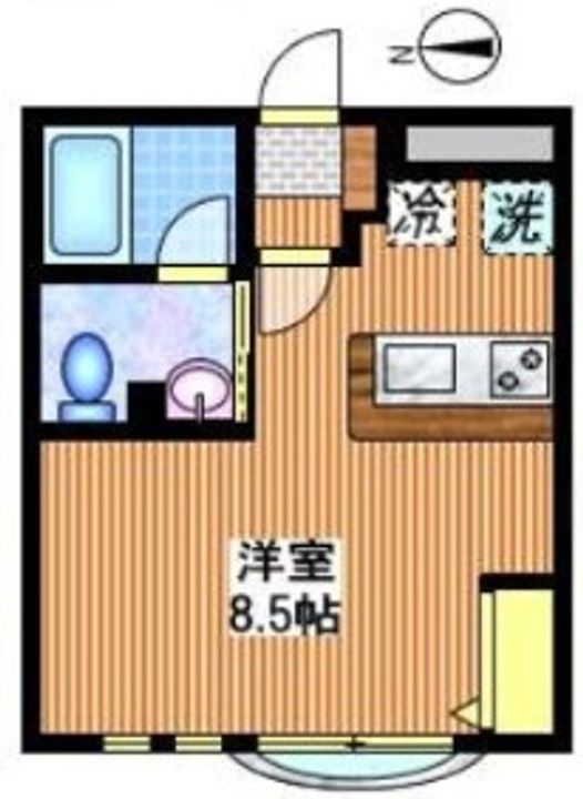 東京都世田谷区桜丘4(マンション)の賃貸物件の間取り
