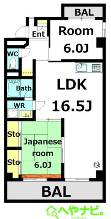 愛知県名古屋市南区赤坪町(マンション)の賃貸物件の間取り