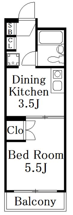 グランヴェル中野の間取り