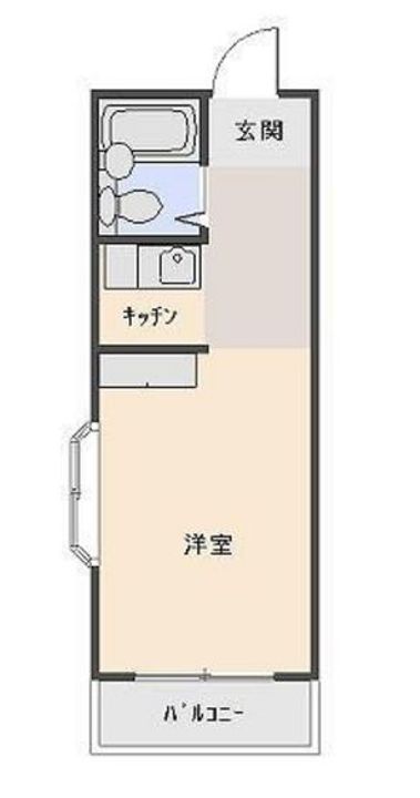 メゾン岡町の間取り