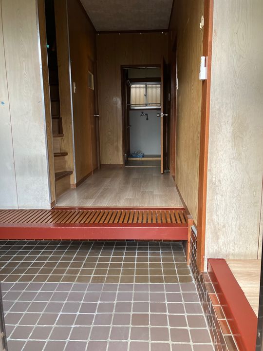 群馬県高崎市金古町(一戸建)の賃貸物件の玄関