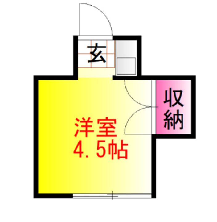 東京都中野区上高田1(アパート)の賃貸物件の間取り