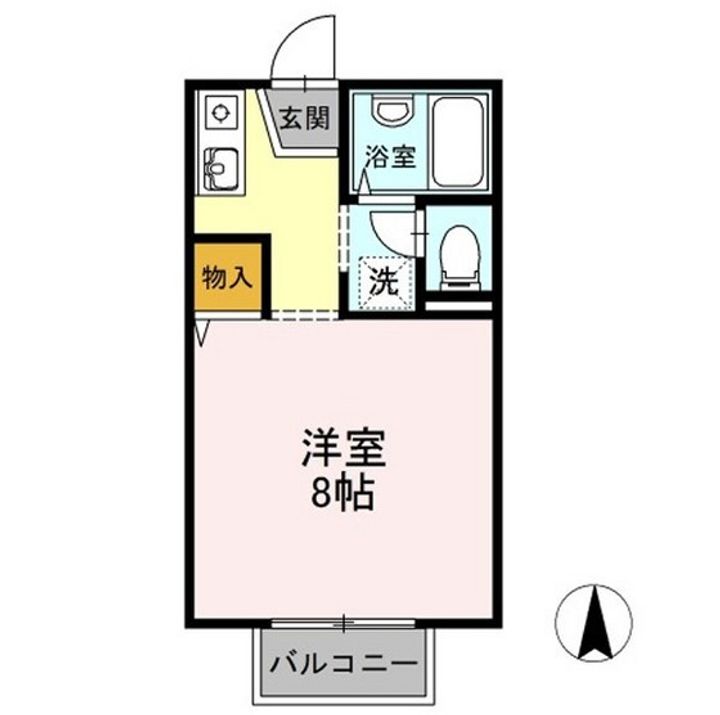 レジデンス高柳 B棟の間取り