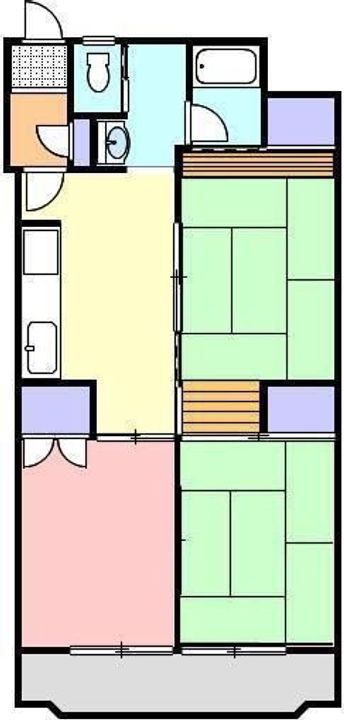 岩藤マンションの間取り